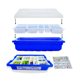 Комплект Базовый набор WeDo 2.0 45300 расширенный + ресурсный набор WeDo 2.0 2000715 (280 шт)