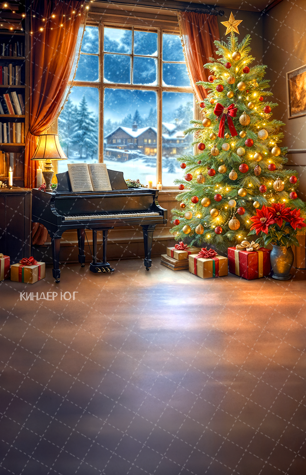 Фотофон "Рождественская симфония" арт. ФФ907-64