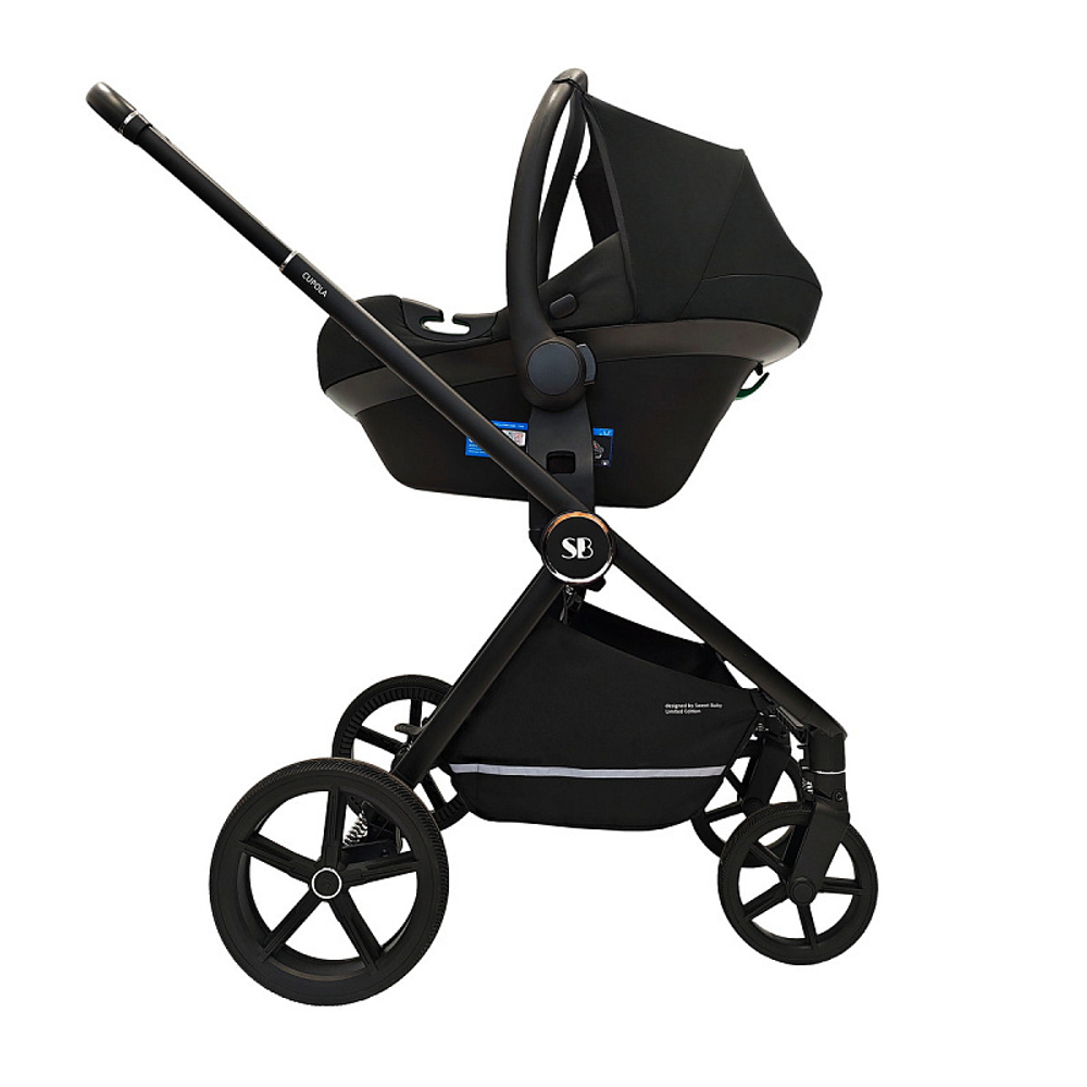 Детская коляска Sweet Baby Cupola New 3 в 1 Slate Grey