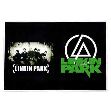 Обложка Linkin Park лого+группа (095)