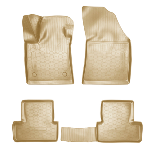 Ковры в салон Norplast/Unidec для Renault Megane IV в кузове HB (2016-), Бежевый, арт.NPA11-C69-572-B