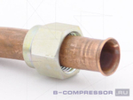 Трубопровод С415М.00.00.100 медный фото 2 на B-compressor.ru