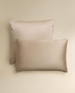 Наволочка Zara Home сатин, хлопок 100%, однотонный, 0056/091 · арт. 0056/091