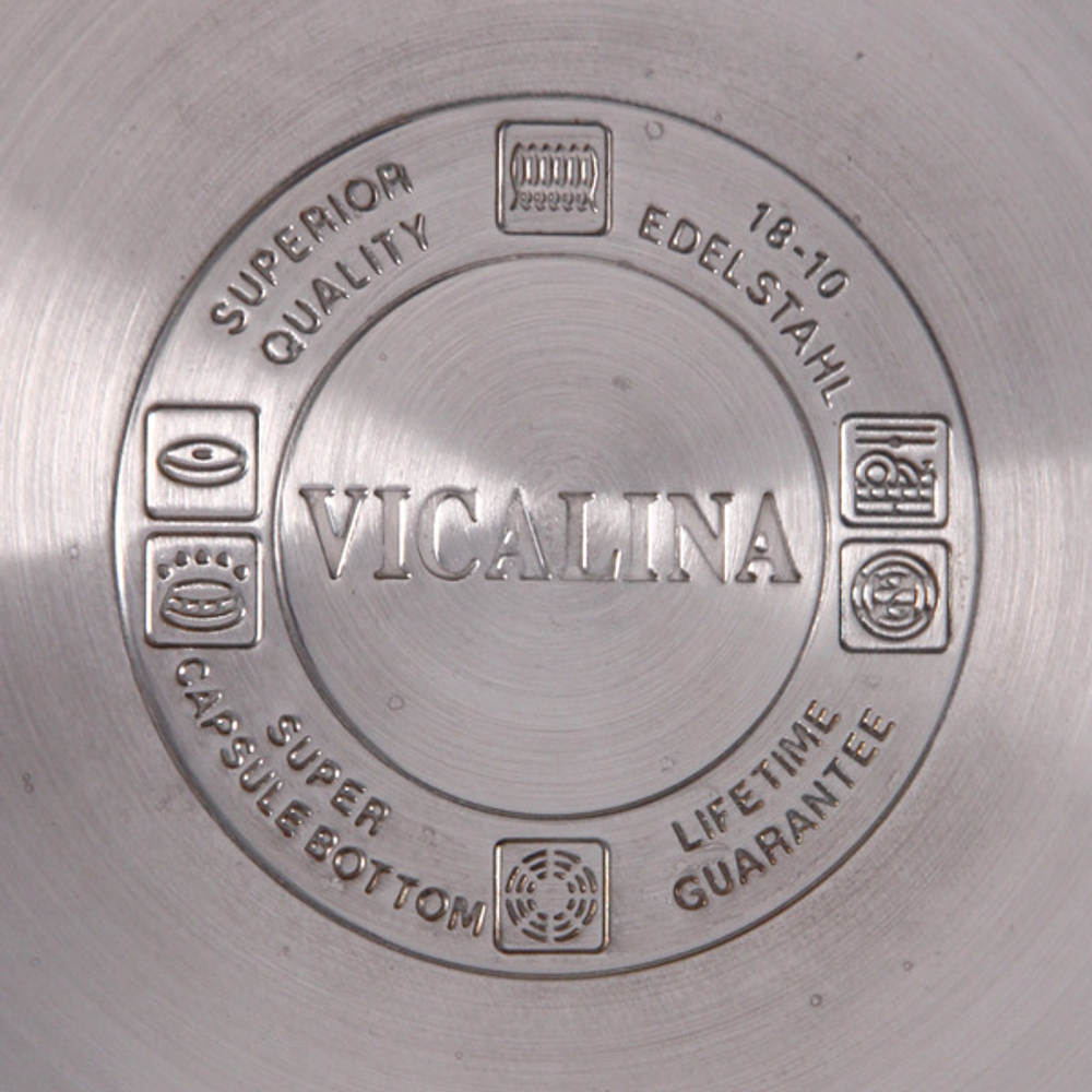 Чайник из нержавеющей стали 3,5л «Vicalina» с рисунком VL-2001