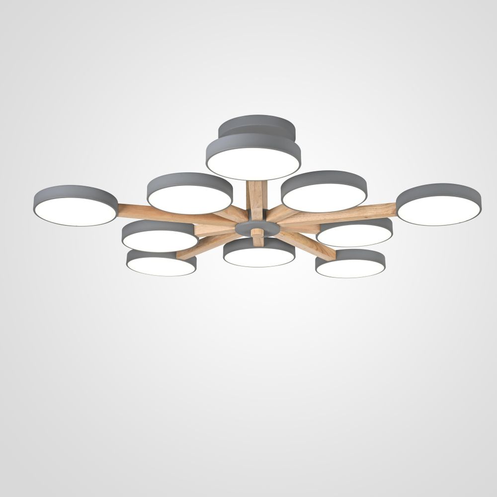 Потолочная Люстра Turna L10 Grey By Imperiumloft