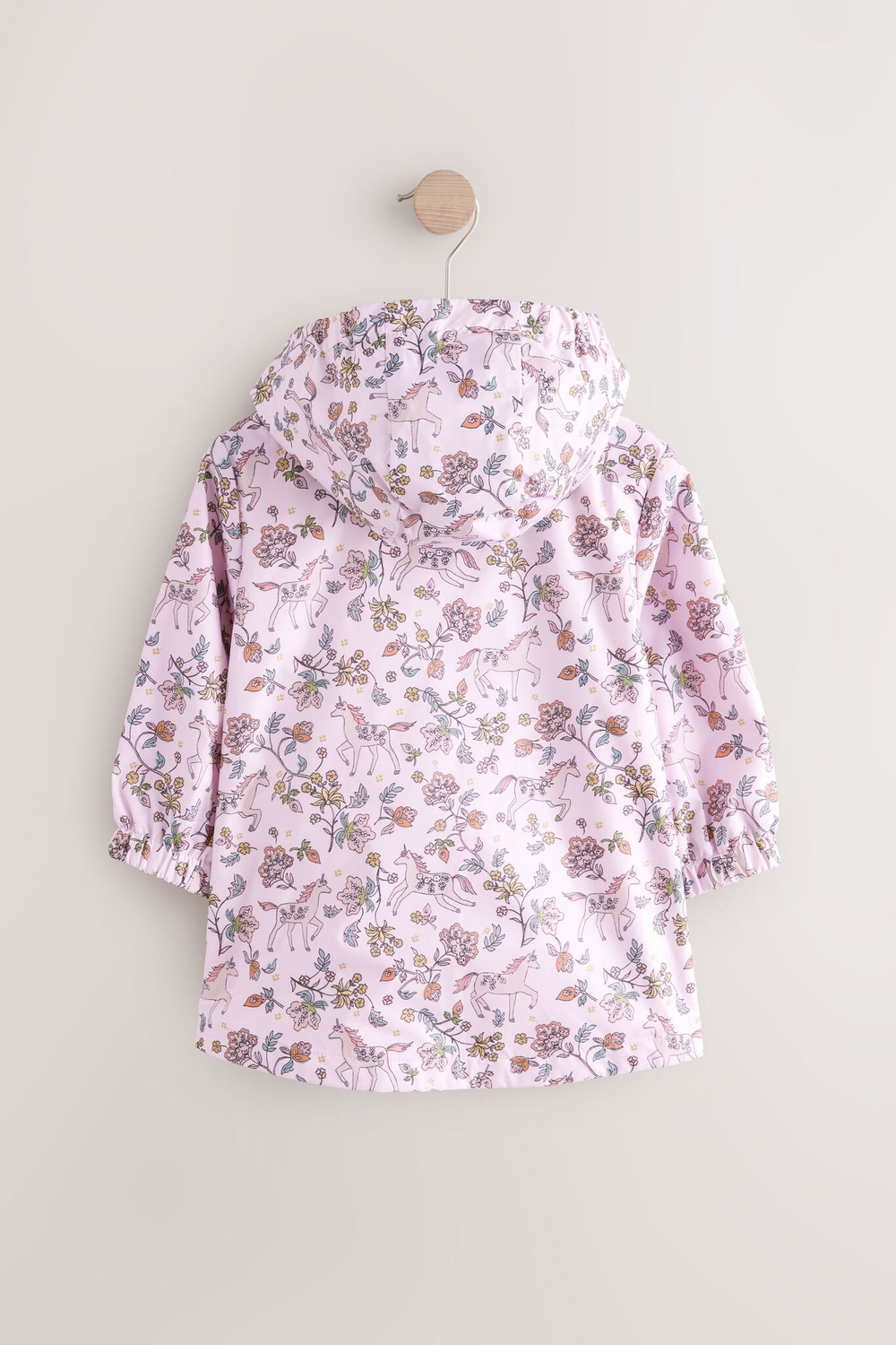 Дождевик с хлопковой подкладкой для девочки Next E25-120, Розовый