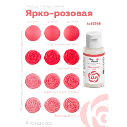 Пищевой краситель гелевый "Ярко-розовый"