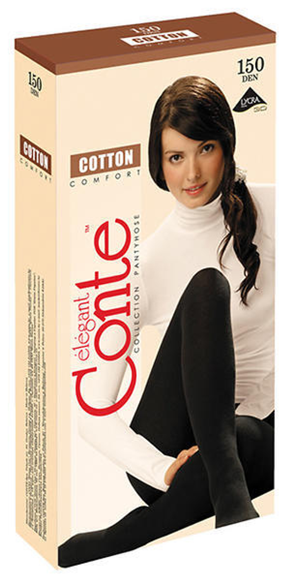 CONTE COTTON 150 (колготки женские хлопковые)