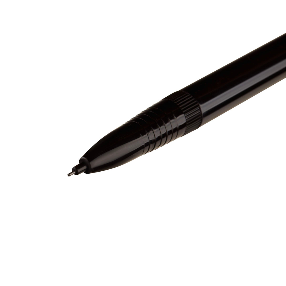 Карандаш механический 0,5мм, с ластиком, черный