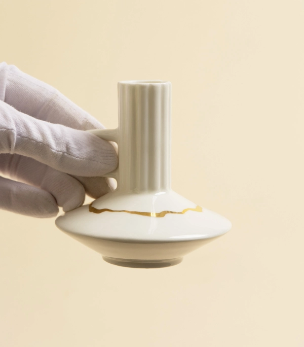 Подсвечник – Лампа с золотой линией | Reveri