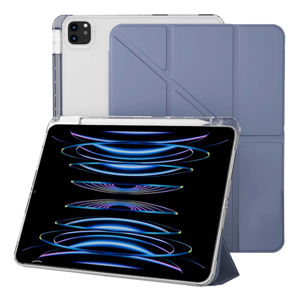 Чехол книжка Gurdini Origami для iPad mini (2021/2024) (Темная лаванда)