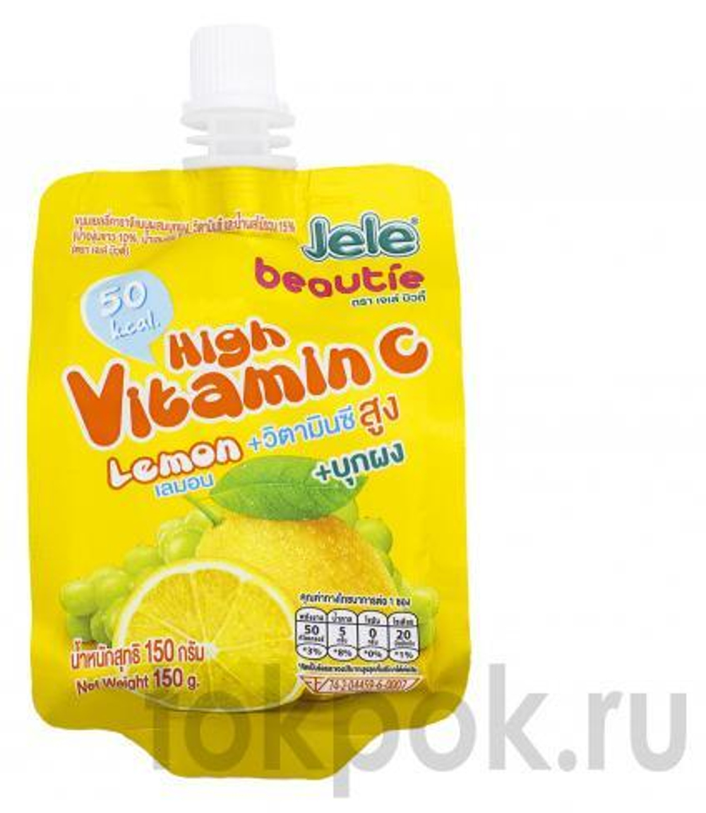 Желе фруктовое Jele Beauty с лимоном и витамином С, 150 г