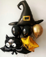 Фольгированный шар-фигура «Шляпа Волшебника» в чёрном цвете, 79 см