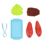 Игровой модуль "Барбекю" с продуктами, пакет QX1015-412