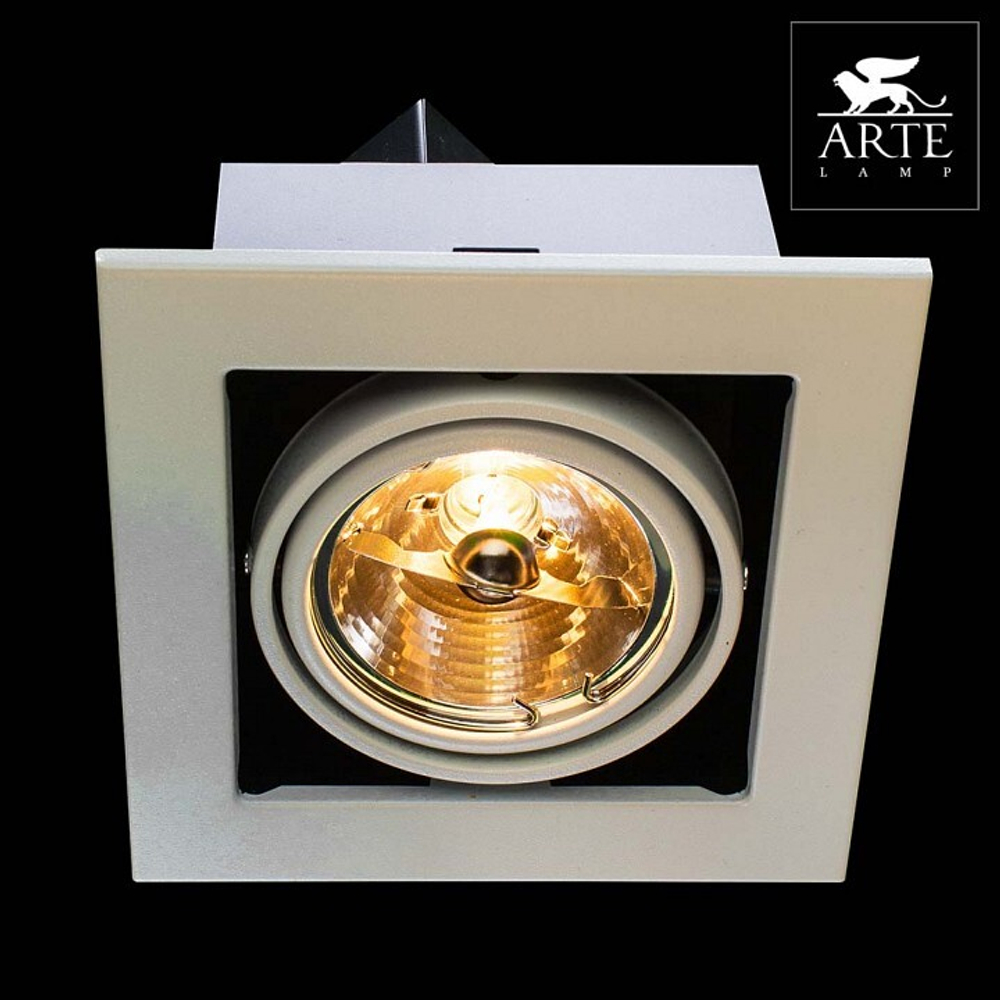 Встраиваемый светильник Arte Lamp A5930PL-1WH