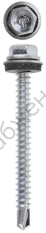 ЗУБР СКД 50 х 4.8 мм, кровельный саморез, цинк, 1200 шт (4-300310-48-050)