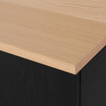 Комбинация для хранения - IKEA BESTÅ/BESTA, 120x42x76 см, черный, Беста/Бесто ИКЕА