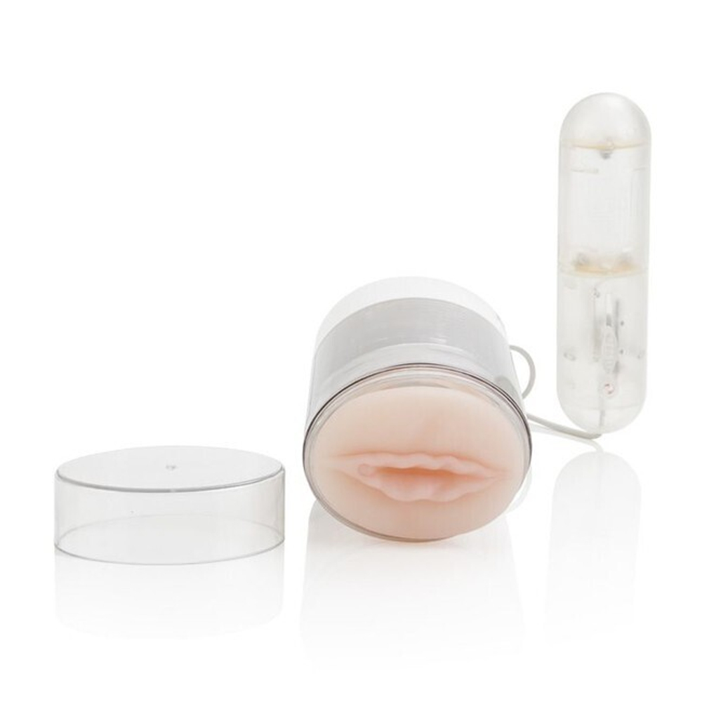 Автоматический мастурбатор с реалистичной насадкой Optimum Power (Цвет: прозрачный, телесный, белый)