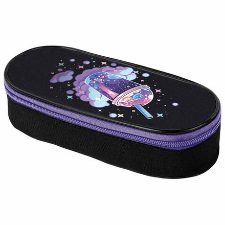 Пенал-футляр BRAUBERG, 1 отделение, органайзер, полиэстер, 22x9х5 см, "Spaceshake", 273565