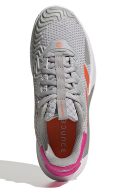 Женские Кроссовки теннисные Adidas Sole Match Control W - grey two/solar orange/team shock pink