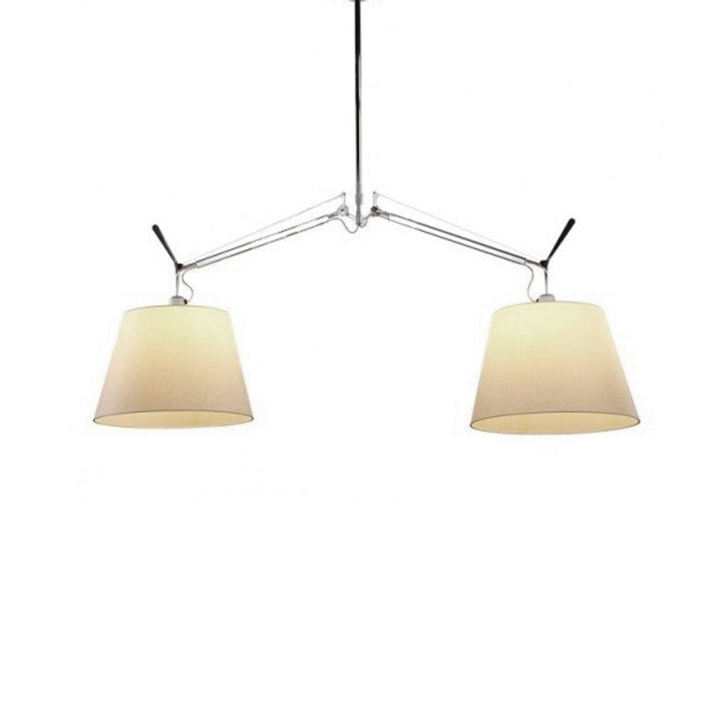 Потолочный дизайнерский светильник  Tolomeo by Artemide (2 плафона)