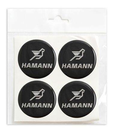 Наклейки на колпак СИЛИКОН 55мм Hamann 4пр KOTA