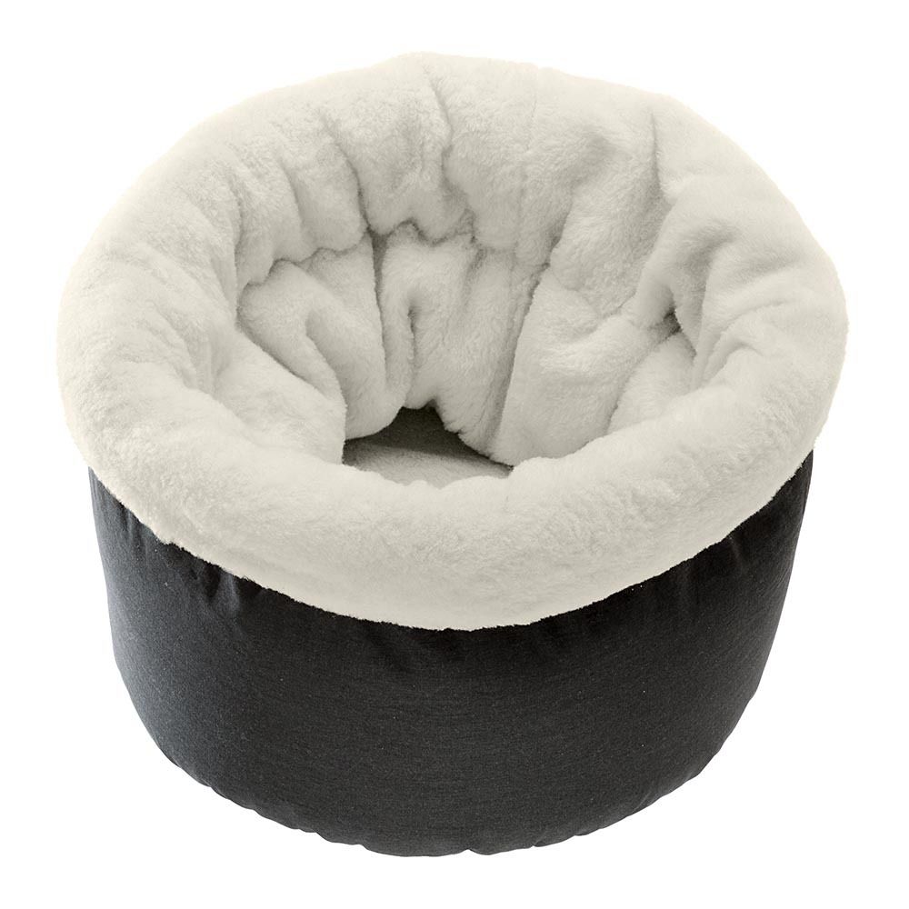 Ferplast Мягкая корзина POUF для кошек (с мехом) 45х45х35