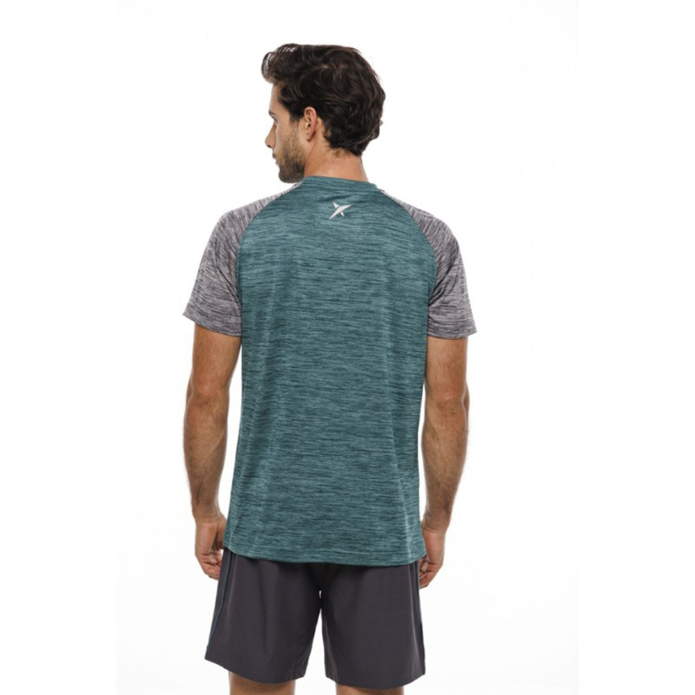 Мужское теннисное поло Drop Shot Artemis T-Shirt Men - Green, Grey