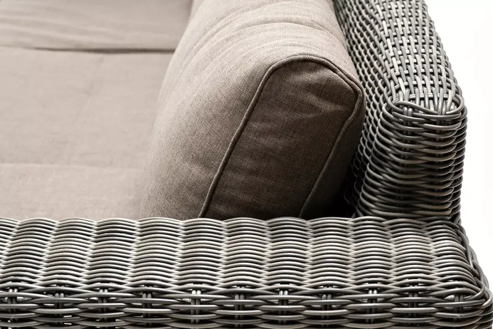 "Боно" лаунж-зона из искусственного ротанга, цвет графит