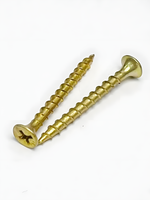 Саморезы по дереву 3.5x35 мм, желтый цинк, 1 кг.