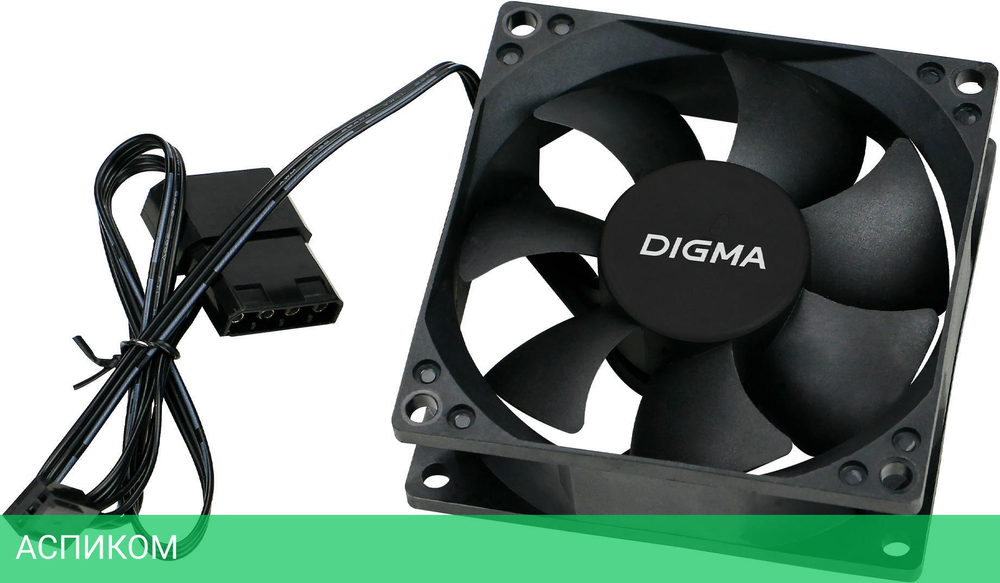 Вентилятор для корпуса Digma DFAN-80