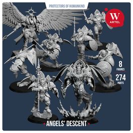 Комплект миниатюр Angels' Descent