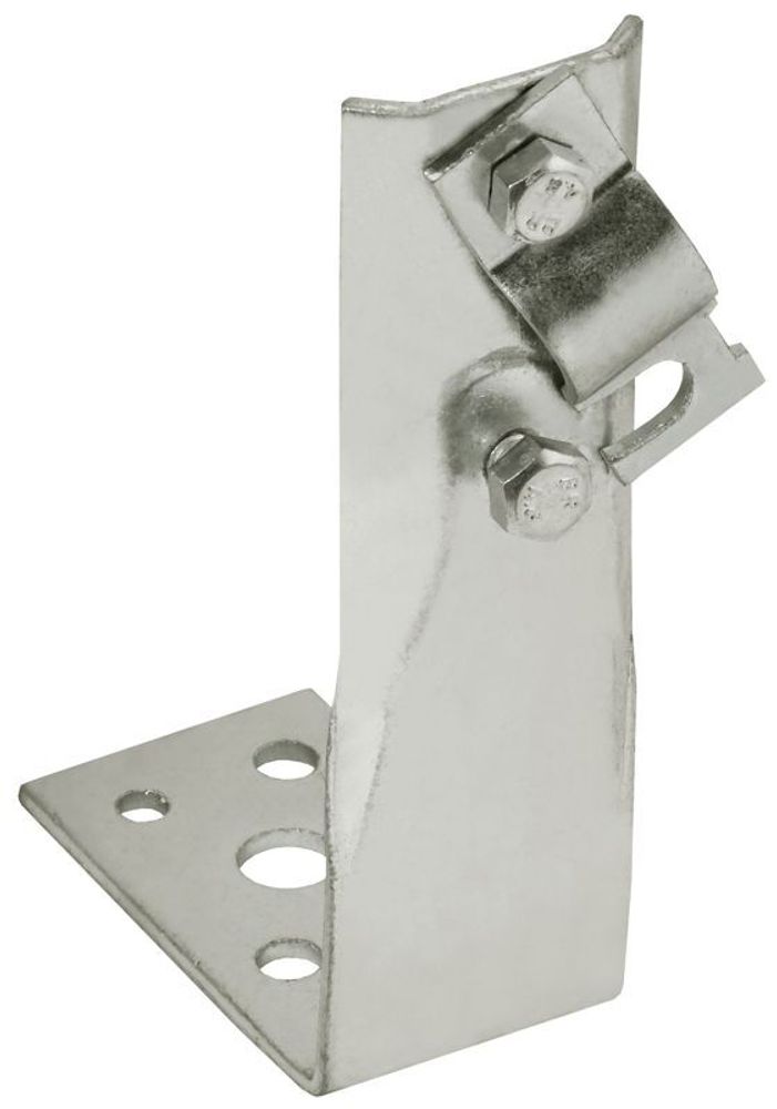 Держатель проводника круглого 6-10мм винт. угловой H=80мм нерж. сталь IEK ZDP87-20-1-16-80