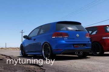 Диффузор заднего бампера R32 LOOK VW Golf 6 GTI