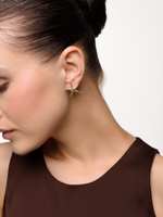 Серьги "Shiny Starfish" Gold