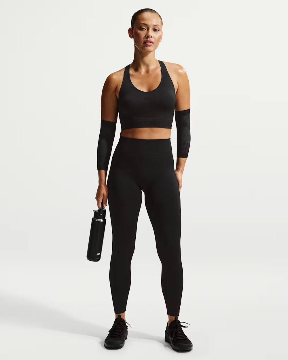 Nike Pro Seamless Женские леггинсы с высокой талией и длиной выше щиколотки - NIKE
