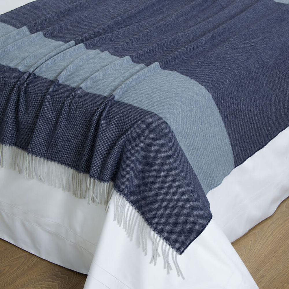 Плед Frette Balze Blue/Light Blue (130 x 190 см)