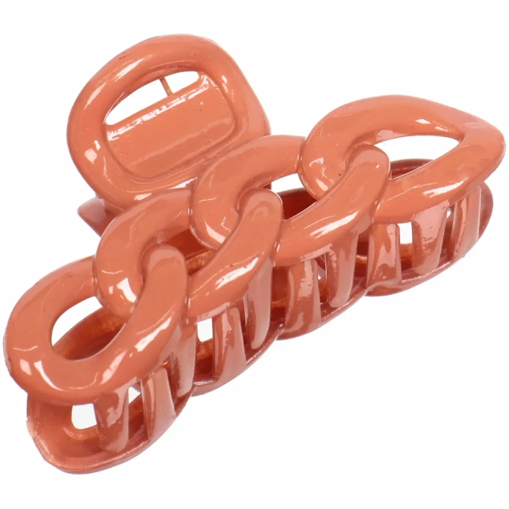 Заколка-краб для волос на блистере «Magic Gloss», кольца, микс 6 цветов, 6,5см