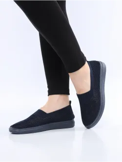 Мокасины летние текстильные
