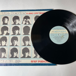 Винтажная виниловая пластинка LP The Beatles Битлз A Hard Day's Night Вечер Трудного Дня (СССР 1986)