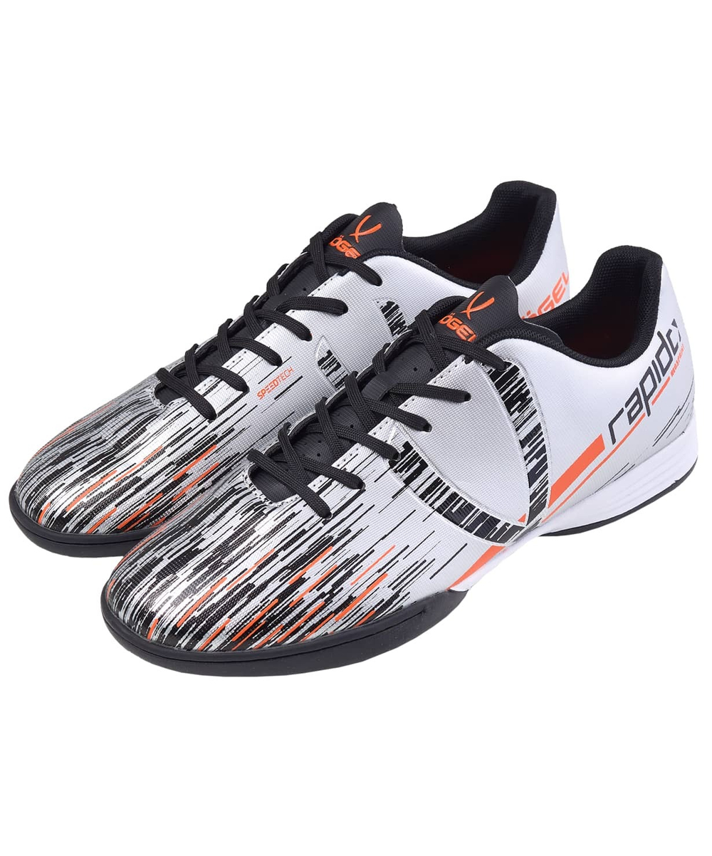 Бутсы зальные Rapido IN Silver/black, детский
