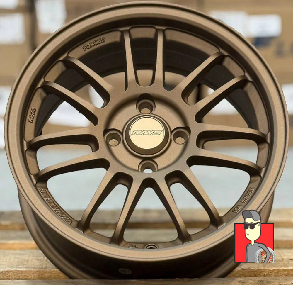 Комплект дисков Rays Volk Racing E30 15x7 et35 4x100