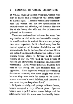 Feminism in Greek Literature from Homer to Aristotle | Frederick Adam Wright