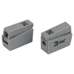 Клемма ЭРА NO-225-410 быстрозажимная 221-101 для светильников 1 полюс 0.5-2.5мм2 (упаковка 50 шт.)