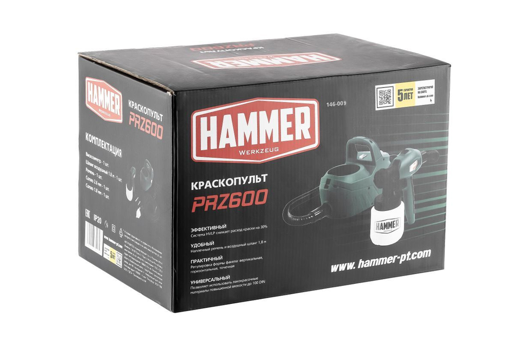 Краскопульт Hammer flex PRZ600