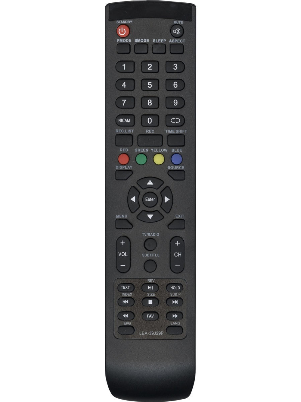 Пульт LEA-39J29P  для телевизора Akai