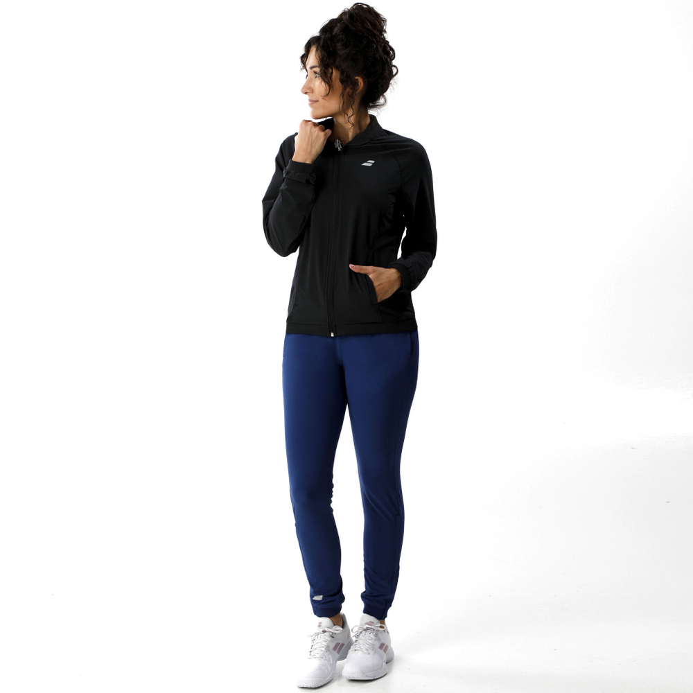 Женские теннисные брюки Babolat Play Training Pants Women - Dark Blue, Grey