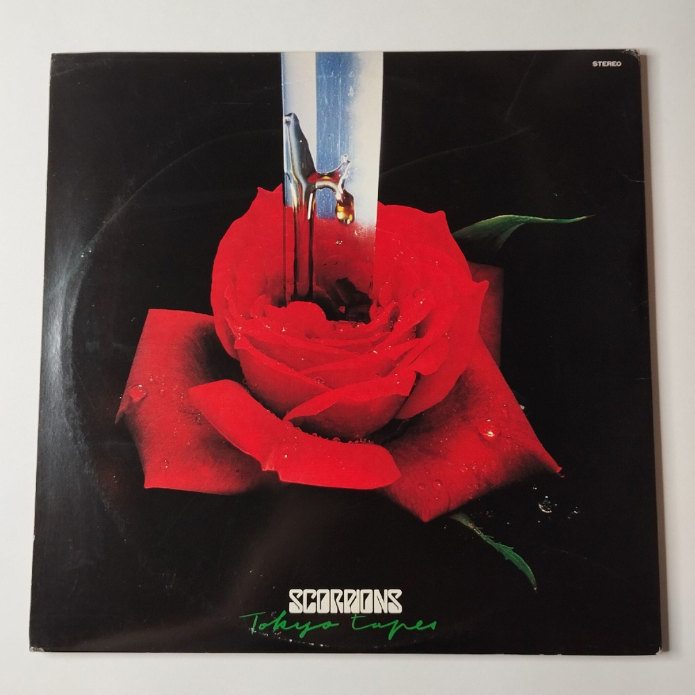 Винтажная виниловая пластинка LP Scorpions Tokyo Tapes (Japan 1978) (No Obi) Suspender Love