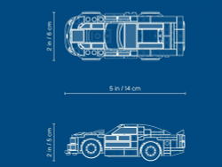 LEGO Speed Champions: Гоночный автомобиль Chevrolet Camaro ZL1 75891 — Chevrolet Camaro ZL1 Race Car — Лего Спид чампионс Чемпионы скорости