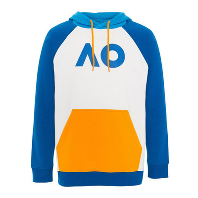 Мужская кофта теннисная Australian Open Tricoulor Hoody Men - Blue, Multicoloured